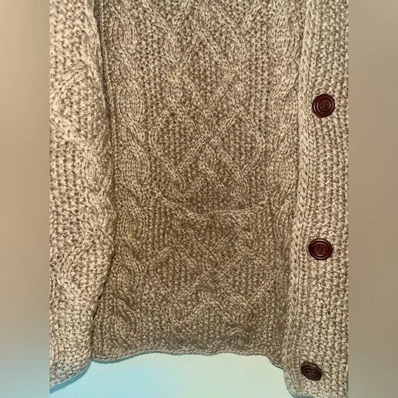 J. Crew Oarsman Vintage Men’s 100% Wool Cardigan Medium